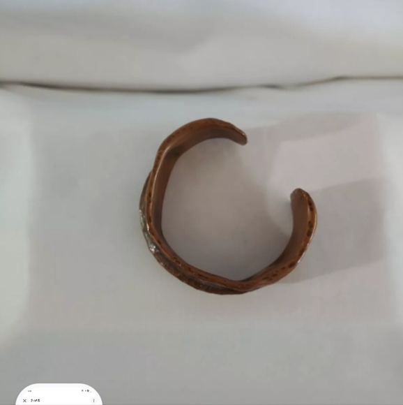 Copper Cuff / Hand Forged - Picture 3 of 5